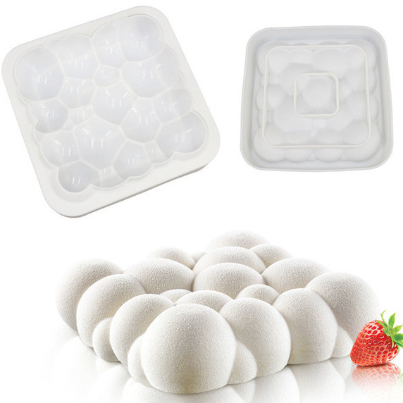 Силіконова Форма для євродесертів Хмара