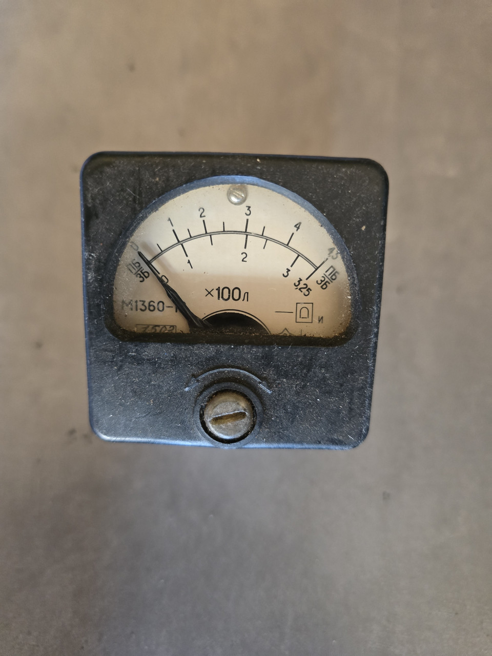 Покажчик палива М1360-18 (мікроамперметр), фото 1