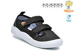 Дитяче взуття гуртом. Дитячі кеди 2025 бренда Tom.m для хлопчиків (рр. з 26 по 31)