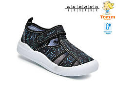 Дитяче взуття гуртом. Дитячі кеди 2025 бренда Tom.m для хлопчиків (рр. з 26 по 31)