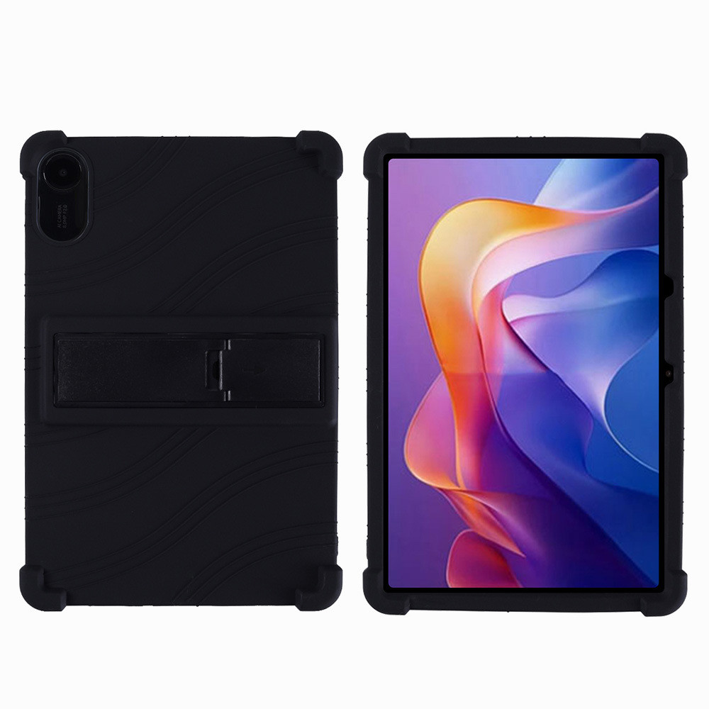 Чохол силіконовий з підставкою Xiaomi Redmi Pad 2 (2025) 11" Чорний, фото 1