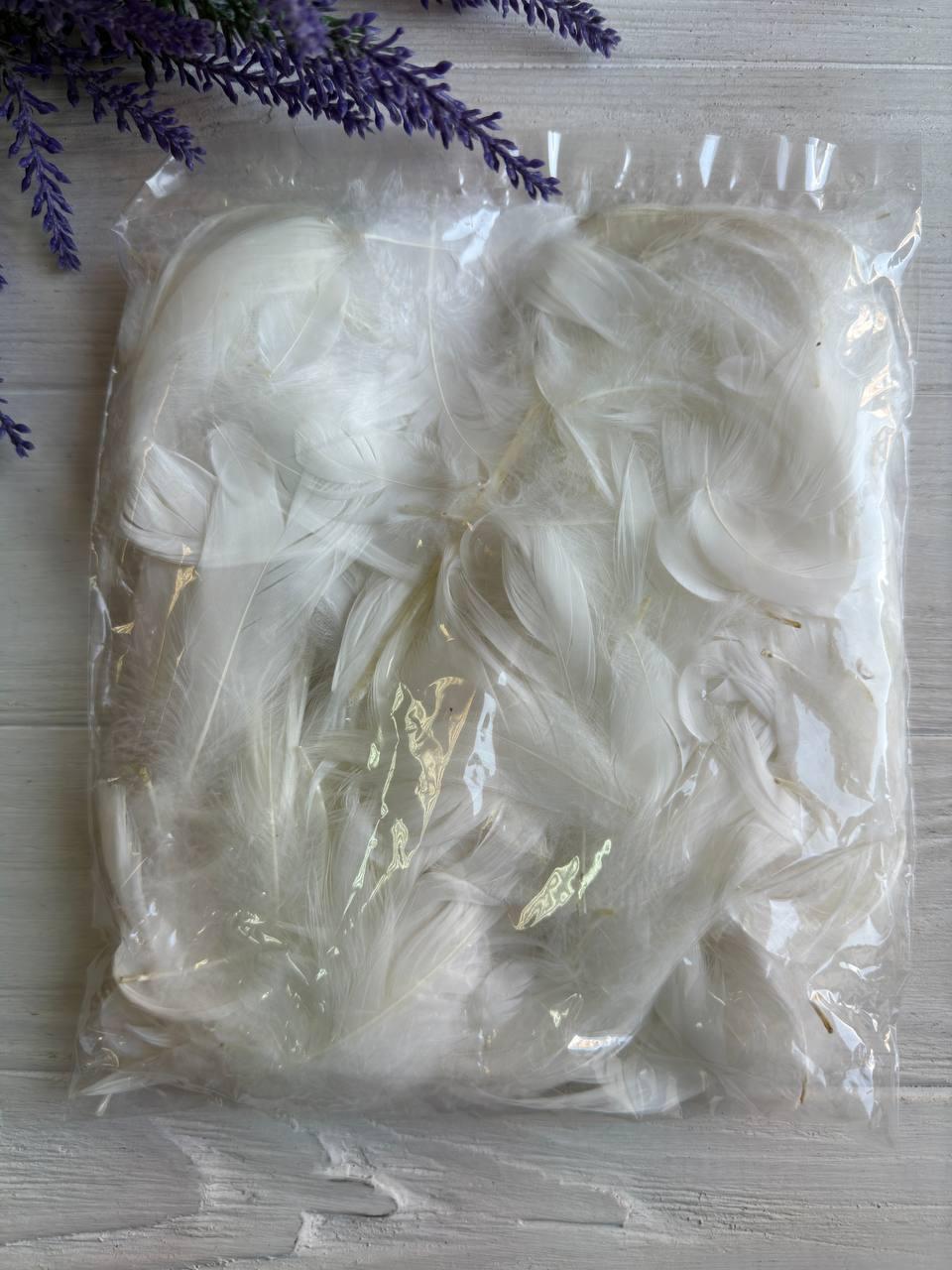 Пір'я курячі " Повітряні No 4 ", білі 100 шт