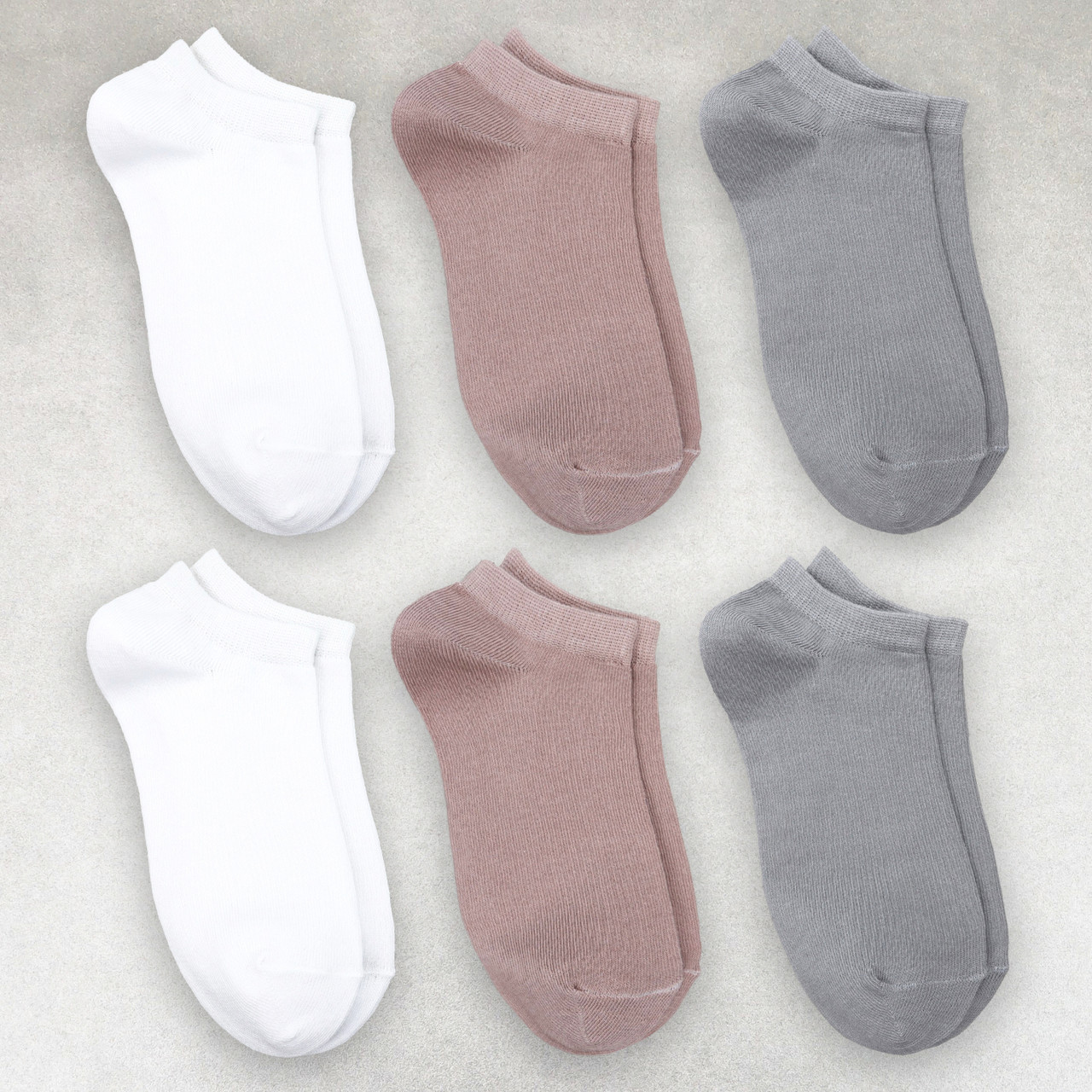 Шкарпетки жіночі короткі 6 пар бавовна преміум сегмент розмір 35-38 арт. 47Н.2/272Н.2/54Н.2, фото 1