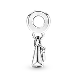 Срібна намистина Pandora «Паперовий пакет Pandora» 799536C00, фото 3