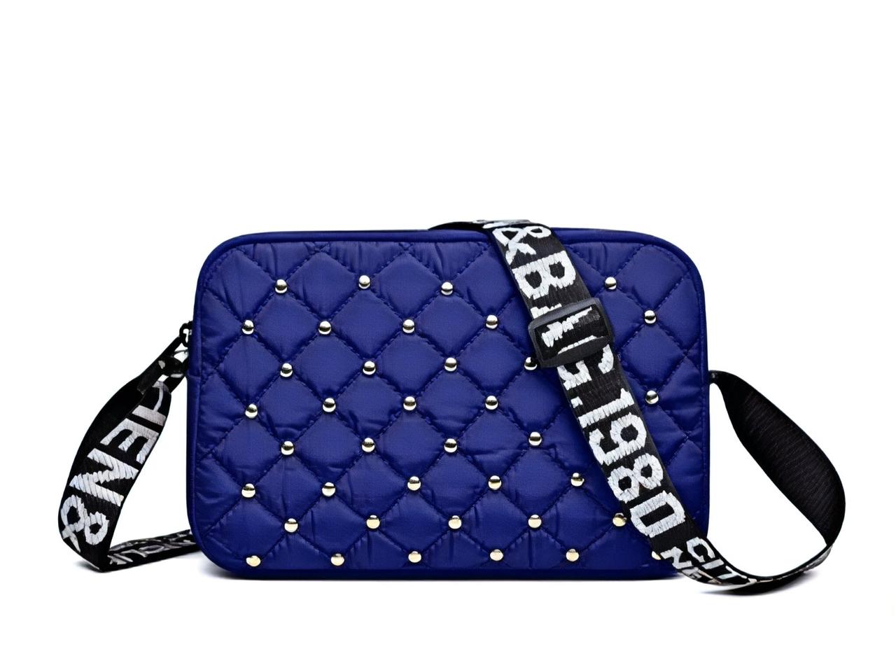 Молодіжна прямокутна сумка крос-боді Намистини нейлонова, 3 кольори, фото 1