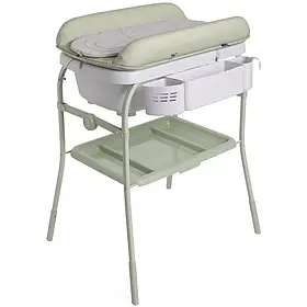 Ванночка з пеленальним столиком Chicco Cuddle & Bubble, Olive