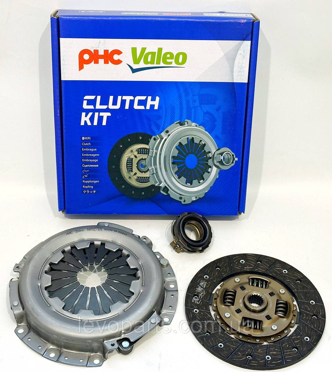 Комплект зчеплення Mitsubishi Lancer IX (Міцубісі Лансер 9) 1.6 Valeo Корея, фото 1