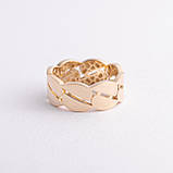 Кільце "Merry" в жовтому золоті к08270, фото 2