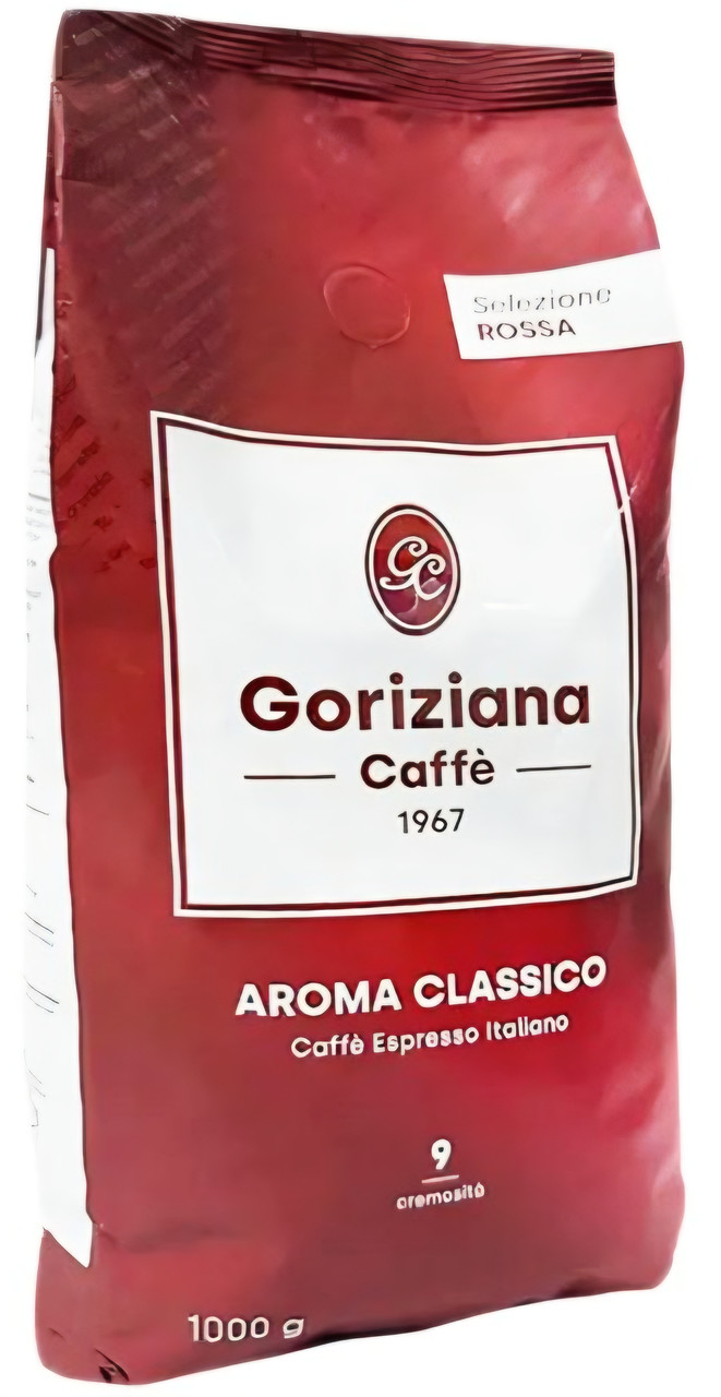 Оригінал! Goriziana Caffe Aroma Classico Selezione ROSSA 1000г 60/40 Італія