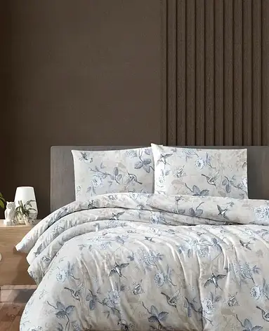 Постільна білизна First Choice Ranforce Homesko простирадло на гумці - Ibiza Beige, фото 1