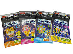 Набір для дитячої творчості "Магніти з термомозаїки", світяться в темряві НТ-17