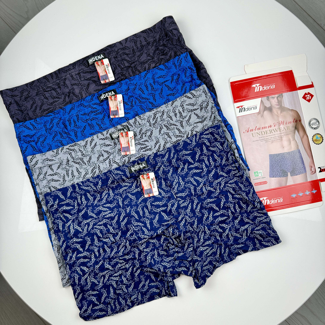 Чоловічі бамбукові труси боксери Indena #205319, фото 1