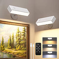 Настінний світильник магнітний з пультом дистанційного керування 2 шт.