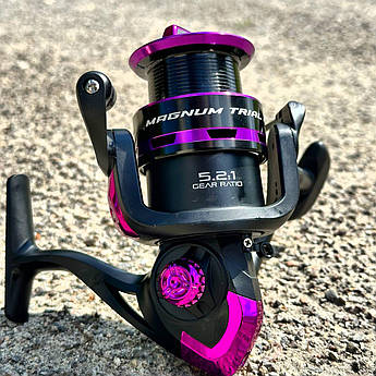 Фідерна котушка Flagman Magnum Trial Feeder 4000, 3+1 підшипники, передній фрикціон, редукція 5.2:1