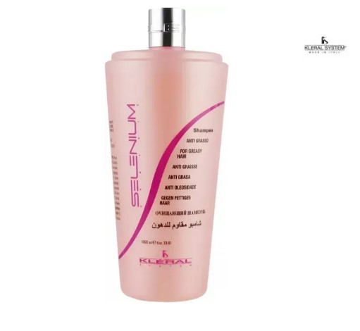 Kleral System SELENIUM Shampoo GREASY HAIR - Шампунь проти жирного волосся, фото 1