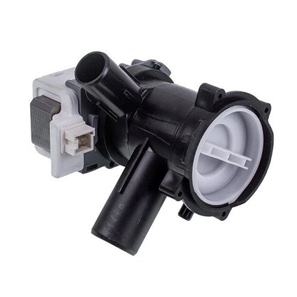 Помпа (насос) для пральної машини Bosch 00141896 Hanyu (в зборі) 30 Вт B20-6AZC (контакти спарені спереду), фото 1
