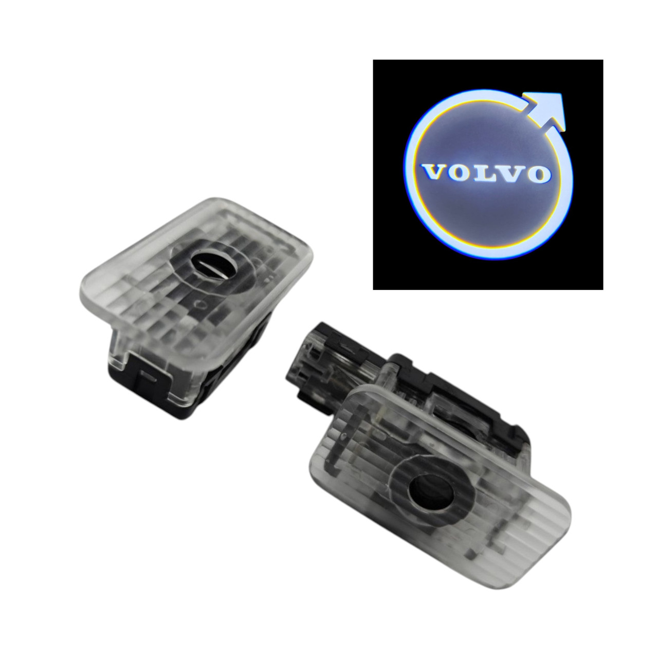 Світлодіодне штатне VIP підсвічування на дверях автомобіля з логотипом Volvo S80, V70N, XC70, S60, C30, XC90, фото 1