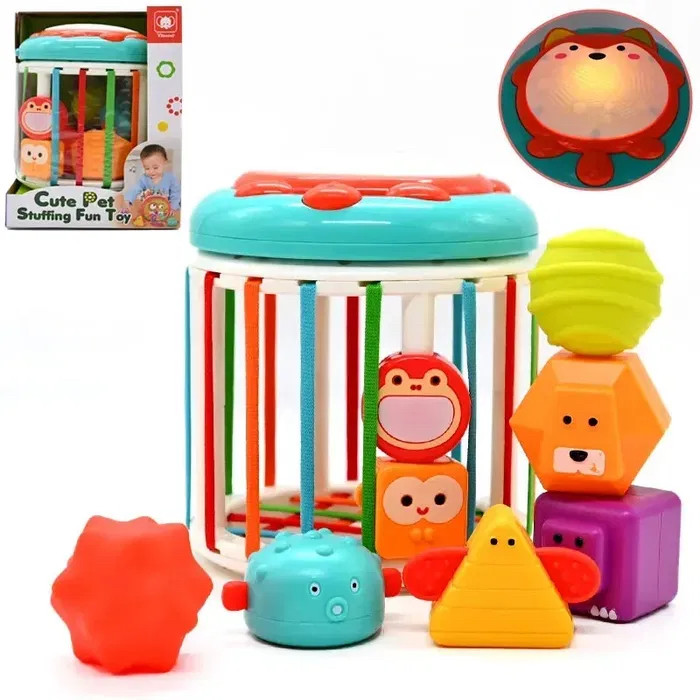 Логічна гра 829 (24/2) мелодії, звуки, підсвічування, в коробці, фото 1