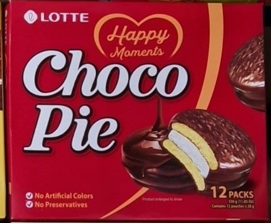 Печиво з маршмеллоу Lotte Choco Pie 336 г., фото 1