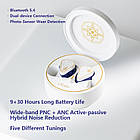 ⇒ Moondrop Robin (English version) - гібридні 2-х драйверні TWS навушники (1DD+1Pla), фото 4