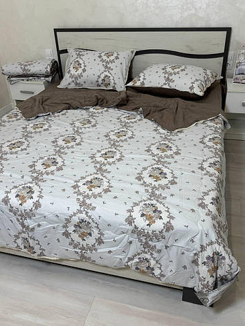 Постільна білизна з літньою ковдрою Євро, фото 1