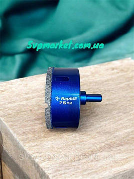 Алмазна коронка RapidE Evolution 75 мм, під дриль Код/Артикул HR-70