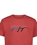 Дитяча футболка Tommy Hilfiger з логотипом 1159842958 (Рожевий 4), фото 2