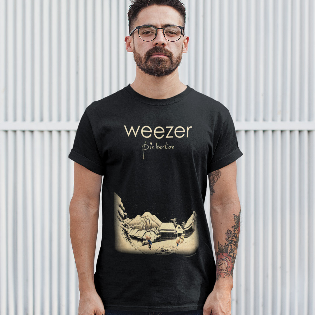 Футболка унісекс Weezer (Pinkerton) XS чорний, фото 1