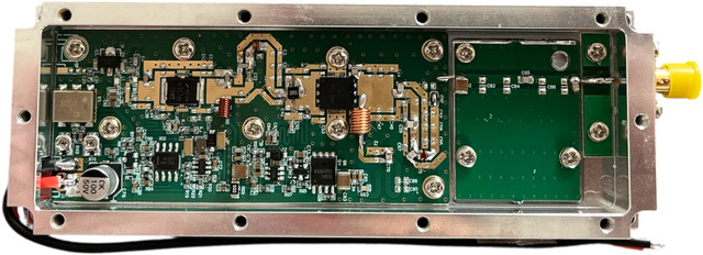 «Внутрішня плата підсилювача Titan-GaN 50 Вт 200-300 МГц з GaN-HEMT каскадом та місцем під зовнішній циркулятор»