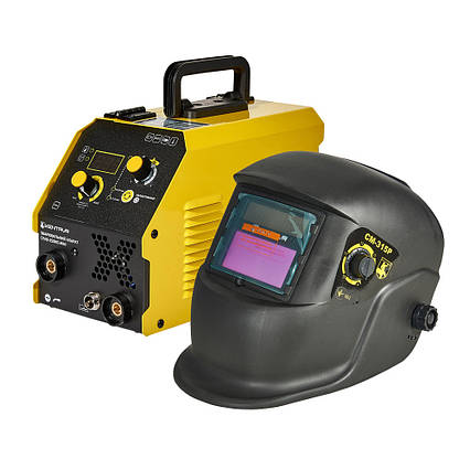 Комплект: зварювальний апарат Кентавр СПАВ-250 NG Mini + маска Кентавр СМ-315Р (1+1), фото 1