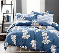 Комплект постільної білизни Ecotton двоспальний Сімейний 150х215 см синій (23440) vsr