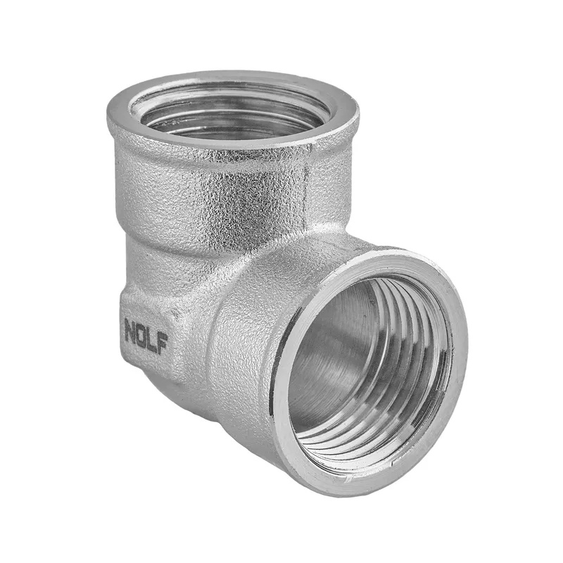 Кут Nolf NFC.L08FF-N-3/4" FF нікельований (NF3103), фото 1