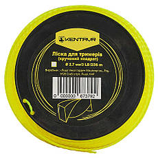 Ліска для тримерів у бухті Кентавр (кручений квадрат) 2,7 мм × 3LB (256 м), фото 3