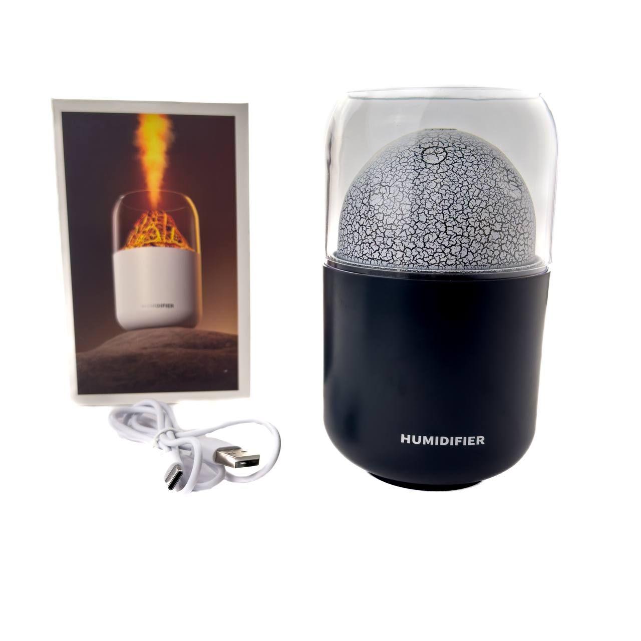 Зволожувач повітря Вулкан Y10 ультразвуковий 280 мл чорний