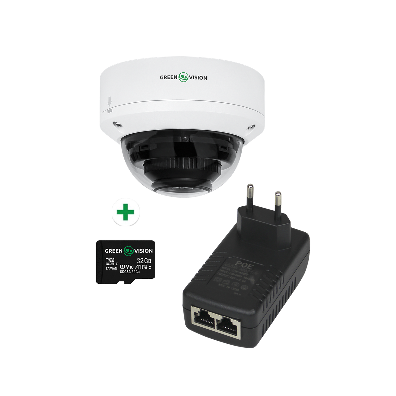 Комплект відеоспостереження розпізнавання облич на 1 камеру GV-808, фото 1