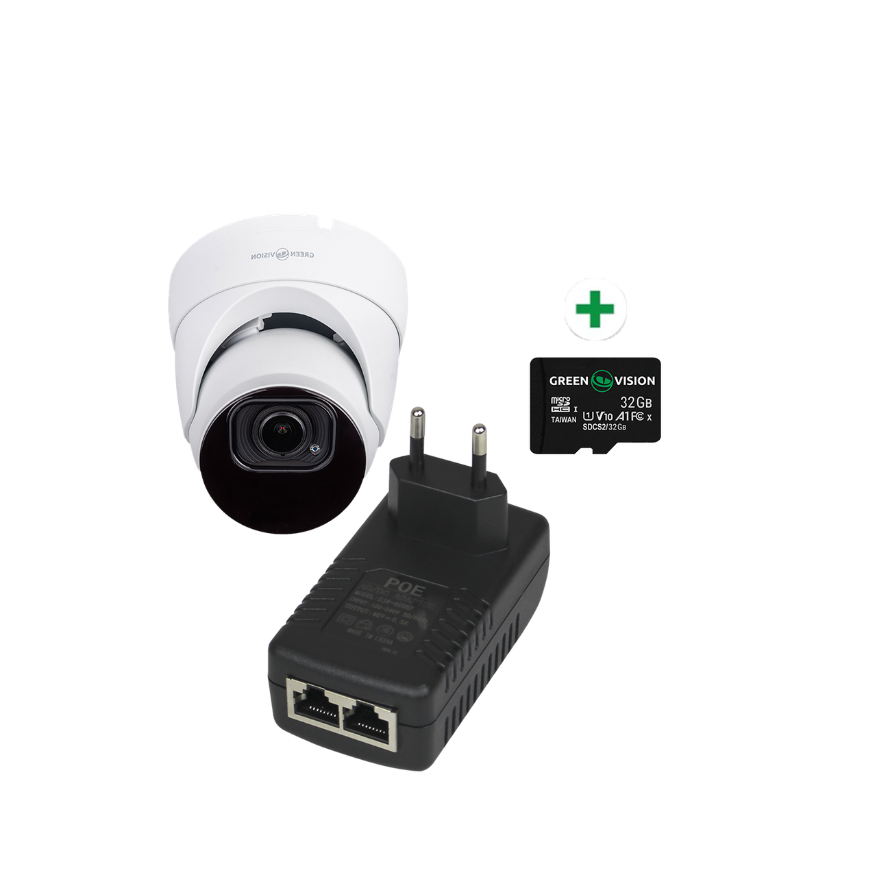 Комплект відеоспостереження розпізнавання облич на 1 камеру GV-807, фото 1