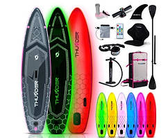 Надувна SUP дошка (Сапборд) з LED підсвічуванням THUNDER MOSSA 320