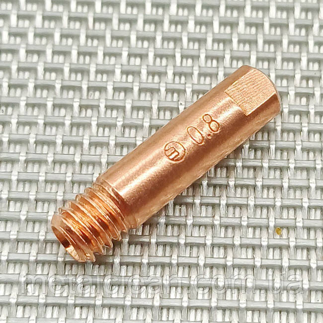 Наконечник струмовий M6 Ф0,8/6,0/25 E-Cu (140.0059), фото 1