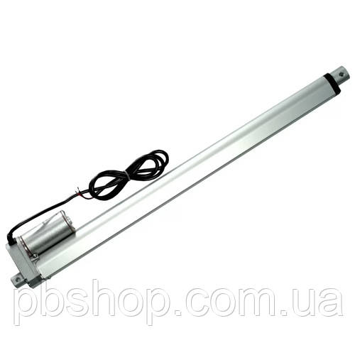 Лінійний привід Актуатор штоковий 800мм 200Н 44мм/с HY01-12-A5-955-800, фото 1