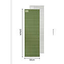 Килимок складаний IXPE Naturehike CNK2450WS044, алюмінієва плівка, 195x60х1,8 см, оливковий зелений, фото 2