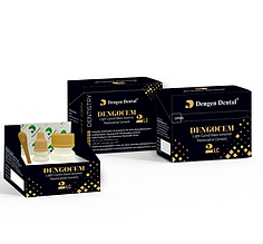 Dengocem 2 LC, набір: 15 г + 8 мл Склоіономерний цемент світлотвердіючий (Dengen Dental)