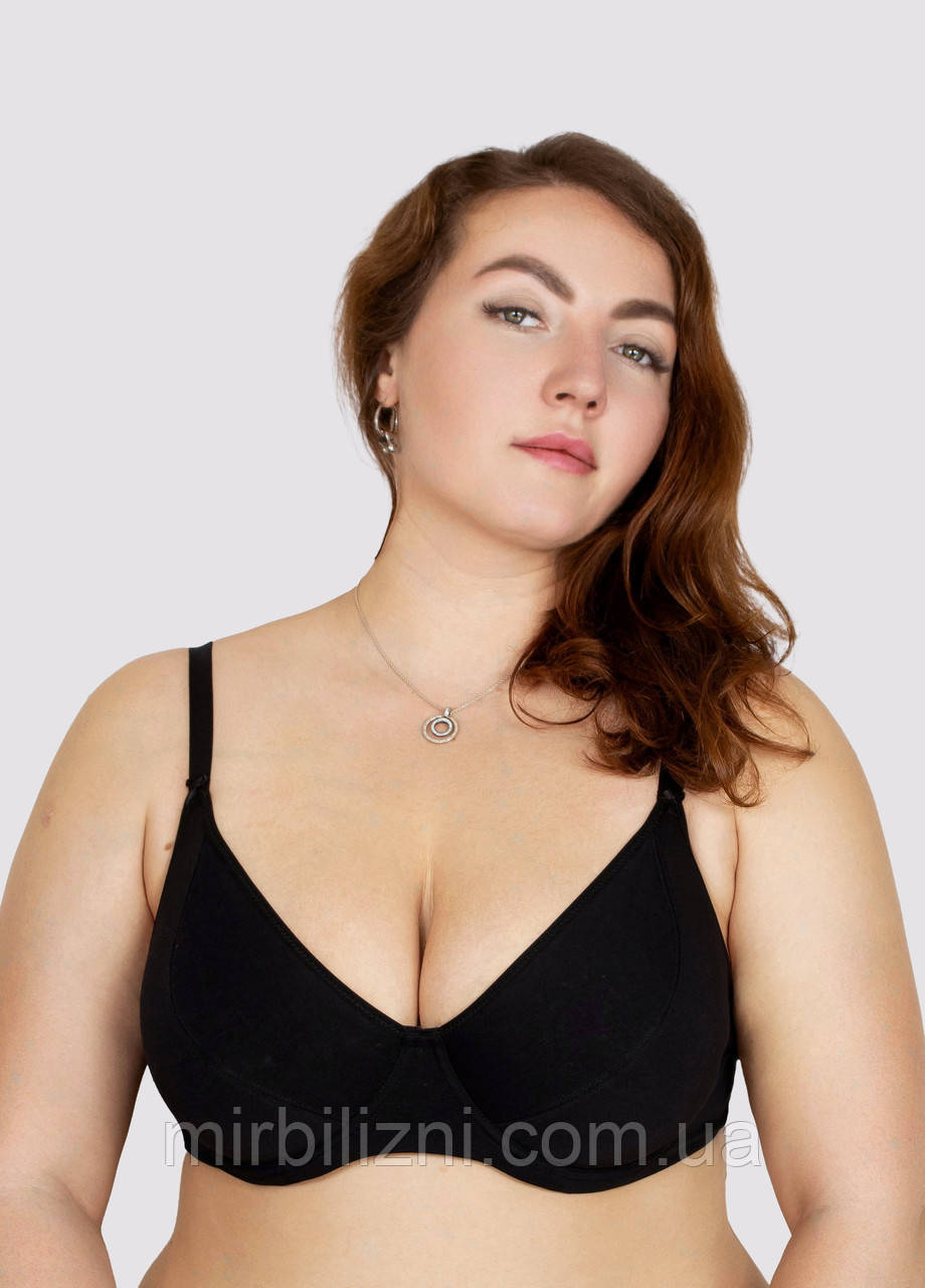Бюстгальтер Acousma чорний, арт.6577 (мягкая чашка, на косточках)