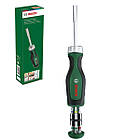 Викрутка з тріскачкою та набором біт Bosch 12 предметів (1600A02BX2)