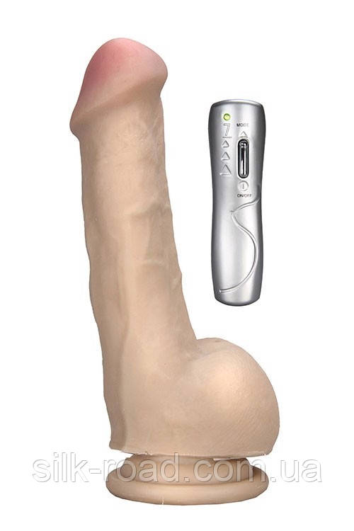 Вібромасажер реалістичний з пультом керування Dream toys Realistic Real Stuff 6.5 inch