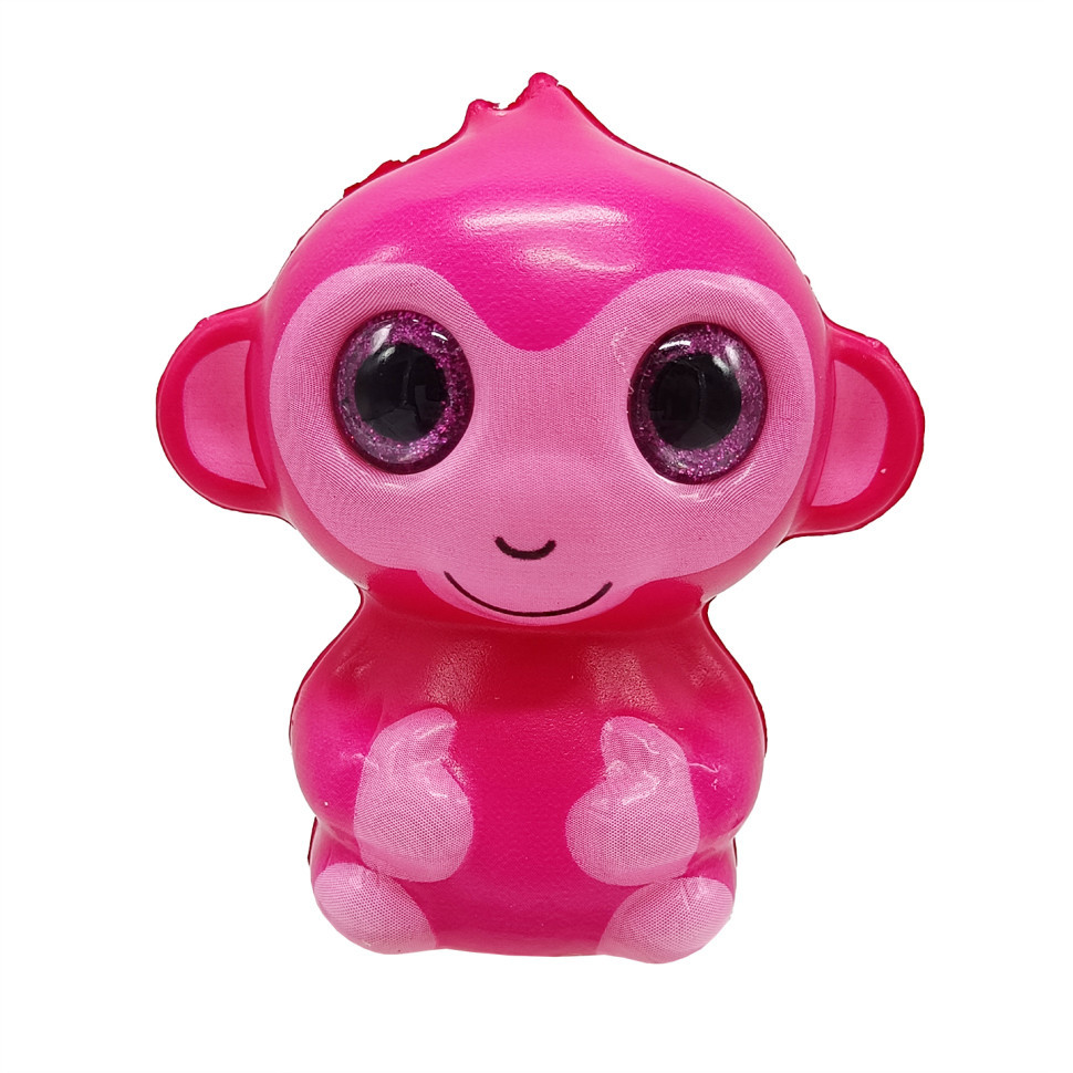 Дитяча іграшка антистрес Тварини MS 3759(Pink) розмір 7 см, фото 1