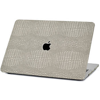 Чохол Snake Leather HardShell для Macbook Pro 14.2 M1/M2/M3/M4 Beige