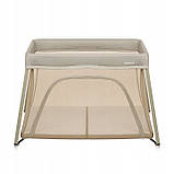 Ліжечко-манеж Lionelo ALICE BEIGE OLIVE, фото 4