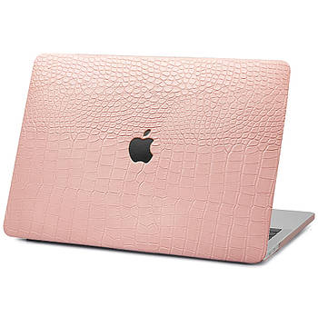 Чохол Snake Leather HardShell для Macbook Pro 14.2 M1/M2/M3/M4 Light Pink