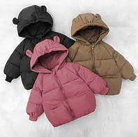 Дуже мила дитяча курточка з вушками