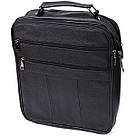 Сумка чоловіча з ручкою для перенесення в руці з натуральної шкіри Vintage 23029 Чорний, фото 2